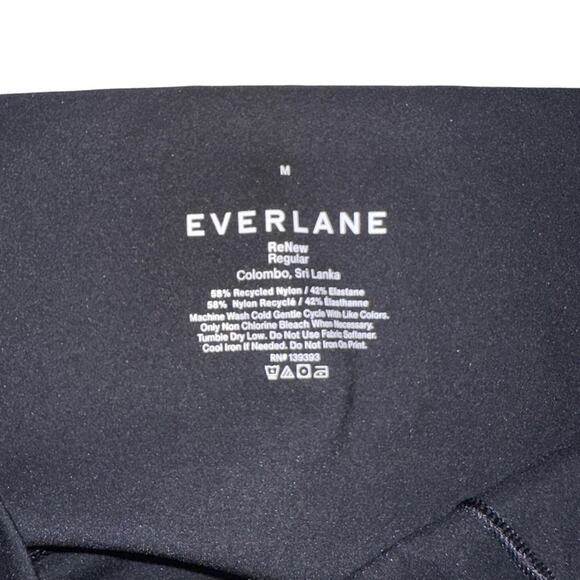 Everlane The Renew Performance Black Leggings MEDIUM - Picture 3 of 5